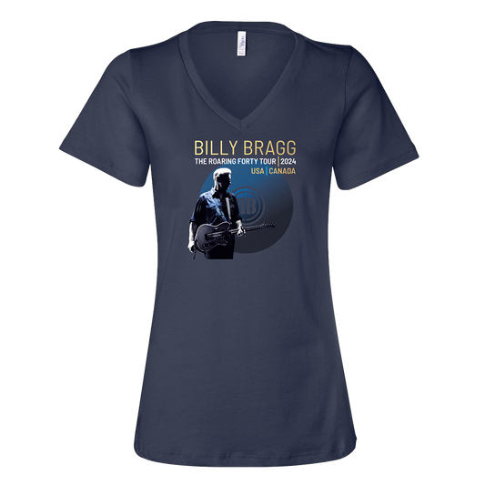 Roaring Forty Tour Tee Ladies V-Neck